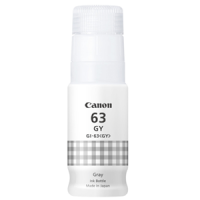 Canon GI63GY Grey Pixma Megatank Ink Bottle - Genuine
