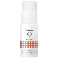 Canon GI63R Red Pixma Megatank Ink Bottle - Genuine