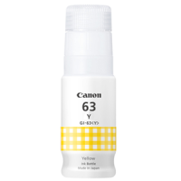 Canon GI63Y Yellow Pixma Megatank Ink Bottle - Genuine