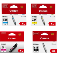 Canon CLI681XLVP High Yield Value Pack 500 Pages - Genuine Canon CLI681XLVP High Yield Value Pack 500 Pages - Genuine