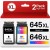 Canon PG645XLCL646XLCP Black and Colour Ink Cartridge 400 Pages Each - Genuine