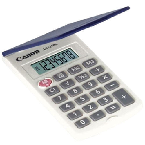 Canon LC210L Pocket Calculator Canon LC210L Pocket Calculator