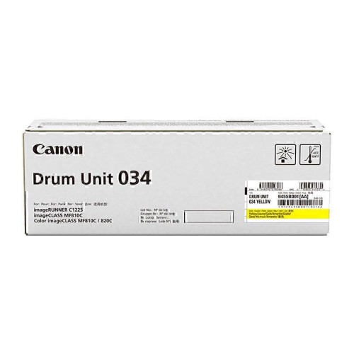 Canon CART034 Yellow Drum 34,000 Pages - Genuine Canon CART034 Yellow Drum 34,000 Pages - Genuine