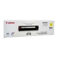Canon CART416 Yellow Toner 1,500 Pages - Genuine