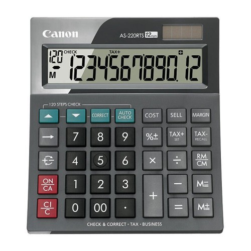 Canon AS220RTS Tax Calculator Canon AS220RTS Tax Calculator