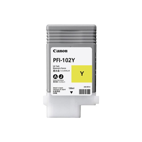 Genuine Canon PFI102 Yellow Ink Genuine Canon PFI102 Yellow Ink