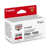 Canon PFI4100 Red Ink Cartridge 80ml - Genuine