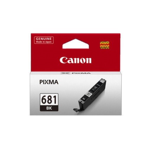 Canon CLI681BK Black Ink Cartridge 250 Pages - Genuine Canon CLI681BK Black Ink Cartridge 250 Pages - Genuine