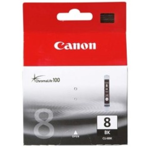 Canon CLI8BK Black Ink Cartridge - Genuine Canon CLI8BK Black Ink Cartridge - Genuine