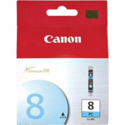 Canon CLI8PC Photo Cyan Ink Cartridge - Genuine Canon CLI8PC Photo Cyan Ink Cartridge - Genuine