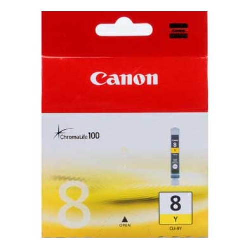 Canon CLI8Y Yellow Ink Cartridge - Genuine Canon CLI8Y Yellow Ink Cartridge - Genuine