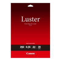 Canon LU101A4-20 Photo Paper Pro Luster 20 Sheets 260 gsm A4 - Genuine
