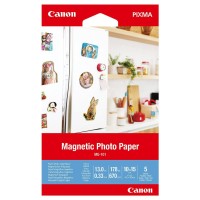 Canon MG-101 Pixma Magnetic Photo Paper 5 Sheets 670gsm 150mm x 100mm