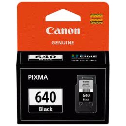 Canon PG640 Black Ink Cartridge 200 pages - Genuine Canon PG640 Black Ink Cartridge 200 pages - Genuine