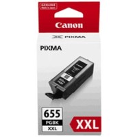 Canon PGi655XXL High Yield Black Ink 1,000 Pages - Genuine
