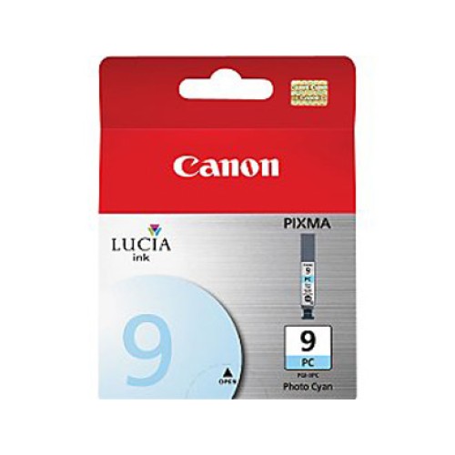 Canon PGI9PC Photo Cyan Ink Cartridge - Genuine Canon PGI9PC Photo Cyan Ink Cartridge - Genuine