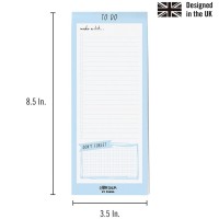 Carpe Diem Magnetic To Do List Sky Blue