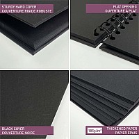 Clairefontaine Hardcover Album 21x16cm Black