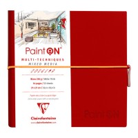 PaintON Stitchbook White 19x19cm 250g 32 sheet