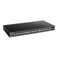 D-Link 52-Port Gigabit Smart Switch with 48 RJ45 and 4 SFP+ 10G Ports D-Link 52-Port Gigabit Smart Switch with 48 RJ45 and 4 SFP+ 10G Ports