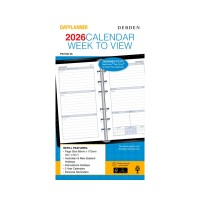 Debden Dayplanner Personal Week to View Refill 2026
