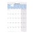 Debden Calendar Wiro 577x394mm Month to View 2026