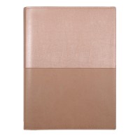 Debden Vanessa Notebook A5 Ruled 192 Pages Rose Gold