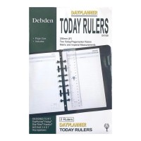 Today Ruler (x 2) For Debden Desk Dayplanner 216mm x140mm 7-Ring Today Ruler (x 2) For Debden Desk Dayplanner 216mm x140mm 7-Ring