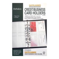 Debden Desk Dayplanner Card Holder, 3 pk 216mm x140mm 7-Ring