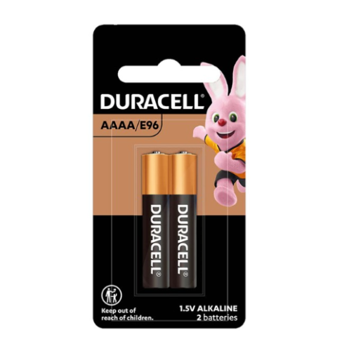 Duracell Coppertop Alkaline AAAA Battery, Pack of 2 Duracell Coppertop Alkaline AAAA Battery, Pack of 2