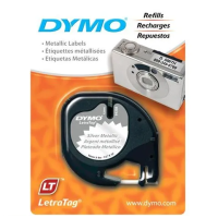 Dymo 18771 LetraTag Iron On Cloth Tape 12mm x 2m - Genuine Dymo 18771 LetraTag Iron On Cloth Tape 12mm x 2m - Genuine