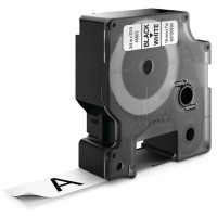 Dymo 45803 19mm x 7m Black on White D1 Label Tape - Genuine