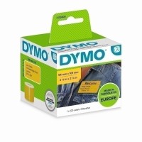 Dymo 2133400 Yellow LW Shipping Label 54mm x 101mm x 220 - Genuine