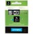 Dymo 24mm x 7m Black on Clear D1 Label Tape - Genuine