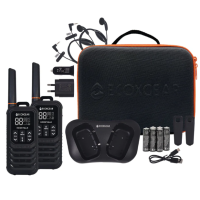 EcoX UHF 2W 2 Pk Black