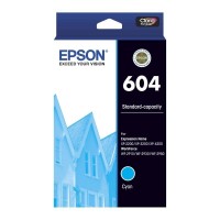 Epson 604 - C13T10G292 Cyan Ink Cartridge 130 Pages - Genuine Epson 604 - C13T10G292 Cyan Ink Cartridge 130 Pages - Genuine