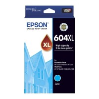 Epson 604XL - C13T10H292 Cyan Ink Cartridge 350 Pages - Genuine Epson 604XL - C13T10H292 Cyan Ink Cartridge 350 Pages - Genuine