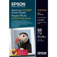 Epson C13S041729 Photo Paper 50 Sheets Gloss 100mm x 150mm 255gsm Epson C13S041729 Photo Paper 50 Sheets Gloss 100mm x 150mm 255gsm