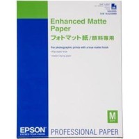 Epson A2 Enhanced Matt Paper 189gsm 50 Sheets - Genuine Epson A2 Enhanced Matt Paper 189gsm 50 Sheets - Genuine