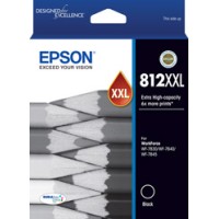 Epson 812XXL - C13T02K192 Extra High Yield Black Ink 2,200 Pages - Genuine Epson 812XXL - C13T02K192 Extra High Yield Black Ink 2,200 Pages - Genuine
