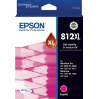 Epson 812XL - C13T05E392 Magenta Ink 1.100 Pages - Genuine Epson 812XL - C13T05E392 Magenta Ink 1.100 Pages - Genuine