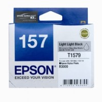 Epson 157 - C13T157990 Light Light Black Ink Cartridge R3000 - Genuine