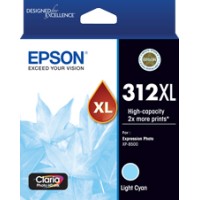 Epson 312XL - C13T183592 Light Cyan Ink 830 Pages - Genuine Epson 312XL - C13T183592 Light Cyan Ink 830 Pages - Genuine