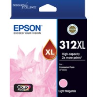 Epson 312XL - C13T183692 Light Magenta Ink 830 Pages - Genuine Epson 312XL - C13T183692 Light Magenta Ink 830 Pages - Genuine