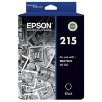 Epson 215 - C13T215192 Black WF100 Ink 250 Pages  - Genuine