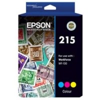 Epson 215 - C13T216092 Colour Ink 200 Pages WF100 - Genuine