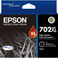 Epson 702XL - C13T345192 High Yield Black Ink 1100 Pages - Genuine Epson 702XL - C13T345192 High Yield Black Ink 1100 Pages - Genuine