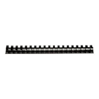 Fellowes Plastic Binding Coils Oval 32mm Black, Pack of 50