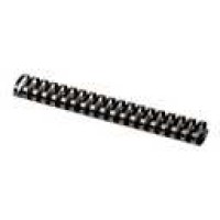 Fellowes Plastic Binding Coils Oval 38mm Black, Pack of 50