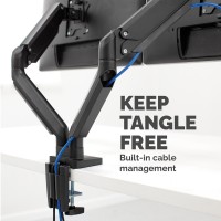 Fellowes Dual Monitor Arm Platinum